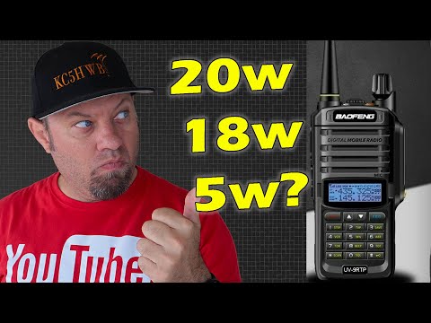 Baofeng UV-9R Model Comparison and Power Testing