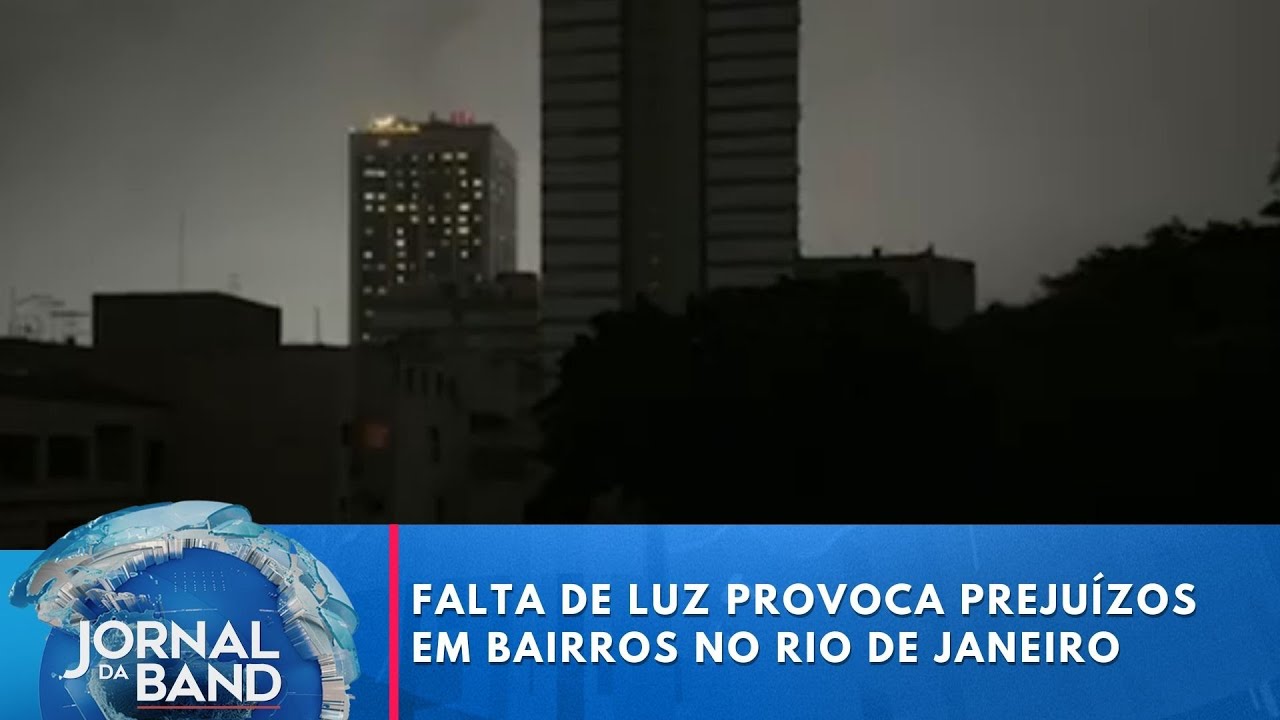 Falta de luz provoca prejuízos em bairros no Rio de Janeiro TV Online Falta de luz provoca prejuízos em bairros no Rio de Janeiro