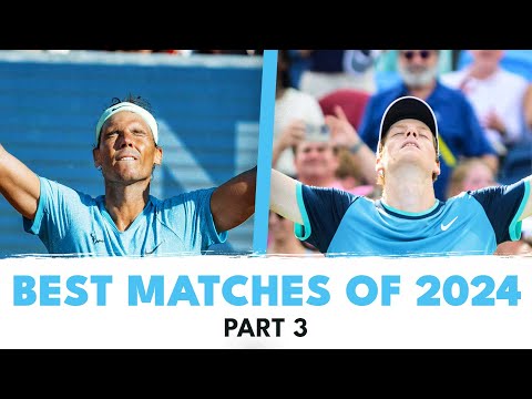 Best ATP Tennis Matches Of 2024 | Part 3