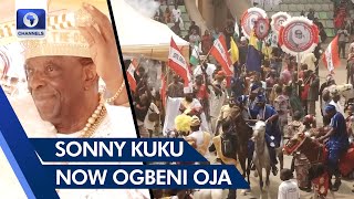 Olorogun Sonny Kuku Installed As Ogbeni Oja Of Ijebu Land