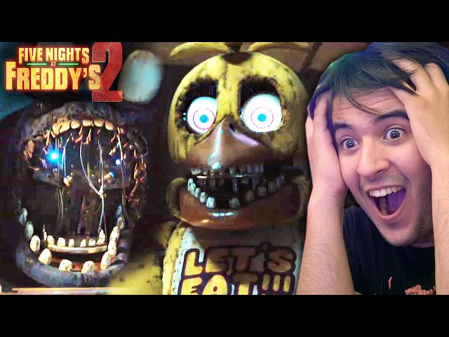 REACCIONO y ANALIZO el TRÁILER de la PELÍCULA DE FNAF 2