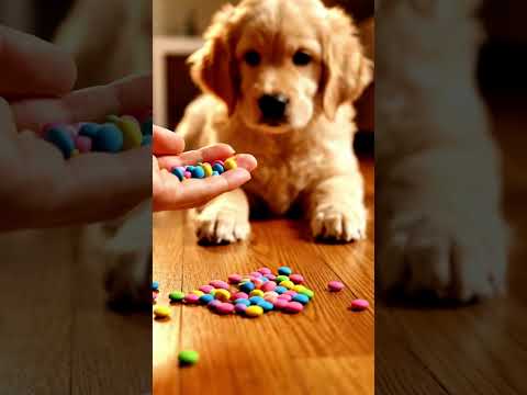 Cute Puppy + Satisfying Reverse 😍 🐶 🌈 #asmr #puppy #satisfaction #reverse video