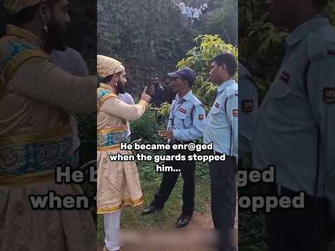 A young man dressed as Chhatrapati Shivaji Maharaj arrived at Vasai Fort for a shoot 😮😮 #shorts
