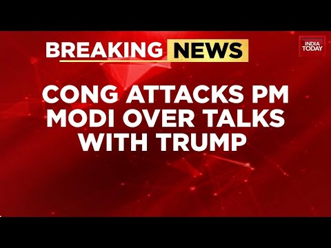 Modi Conceals, Trump Reveals: Congress Slams PM Over US President's Policy Claims