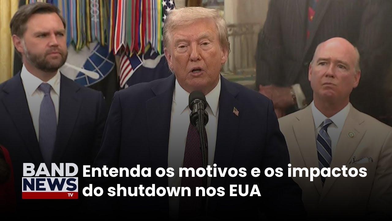shutdown Governo dos Estados Unidos está paralisado | BandNews TV