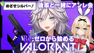【VALORANT】Re:ゼロから始めるヴァロ🔰たまには後輩とアンレ #ぎんかいおんえあ 【銀灰まお w/卯夢月めお/ハコネクト】