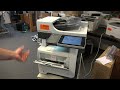 HP LaserJet 500 M525 MFP Laser Printer close look