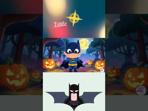 🦇Batman | 🎃 Halloween Hickory Song #hickory #batman #kids #babybatman