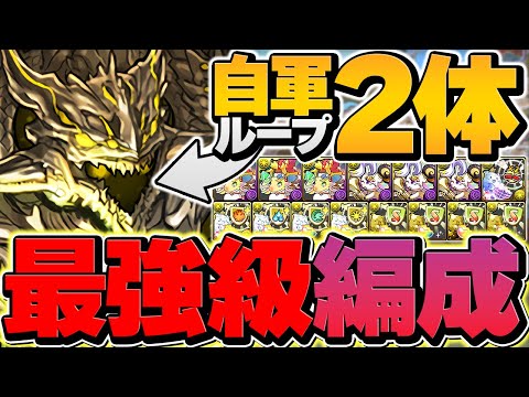 アグリゲートは自軍2体でループが圧倒的に最強！9分台で裏千手周回！ヘイストの裏技！【パズドラ】