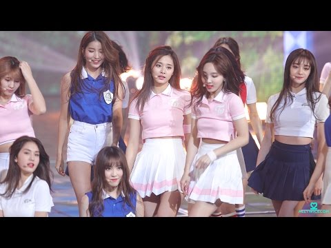 161229 KBS 가요대축제 다시만난세계(소녀시대) - 쯔위 직캠