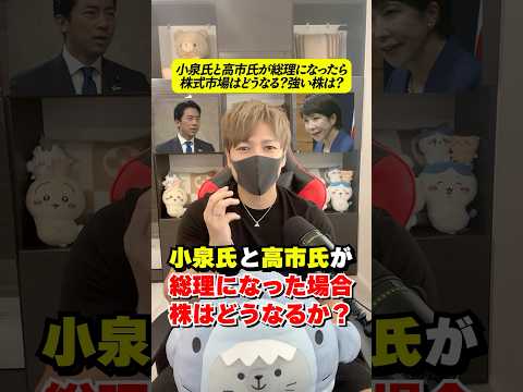 【石破氏が辞任】小泉VS高市で株式市場はどうなる？おすすめ銘柄はこれだ！