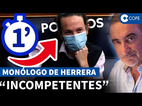 Herrera desmonta y describe así a Podemos en un solo minuto