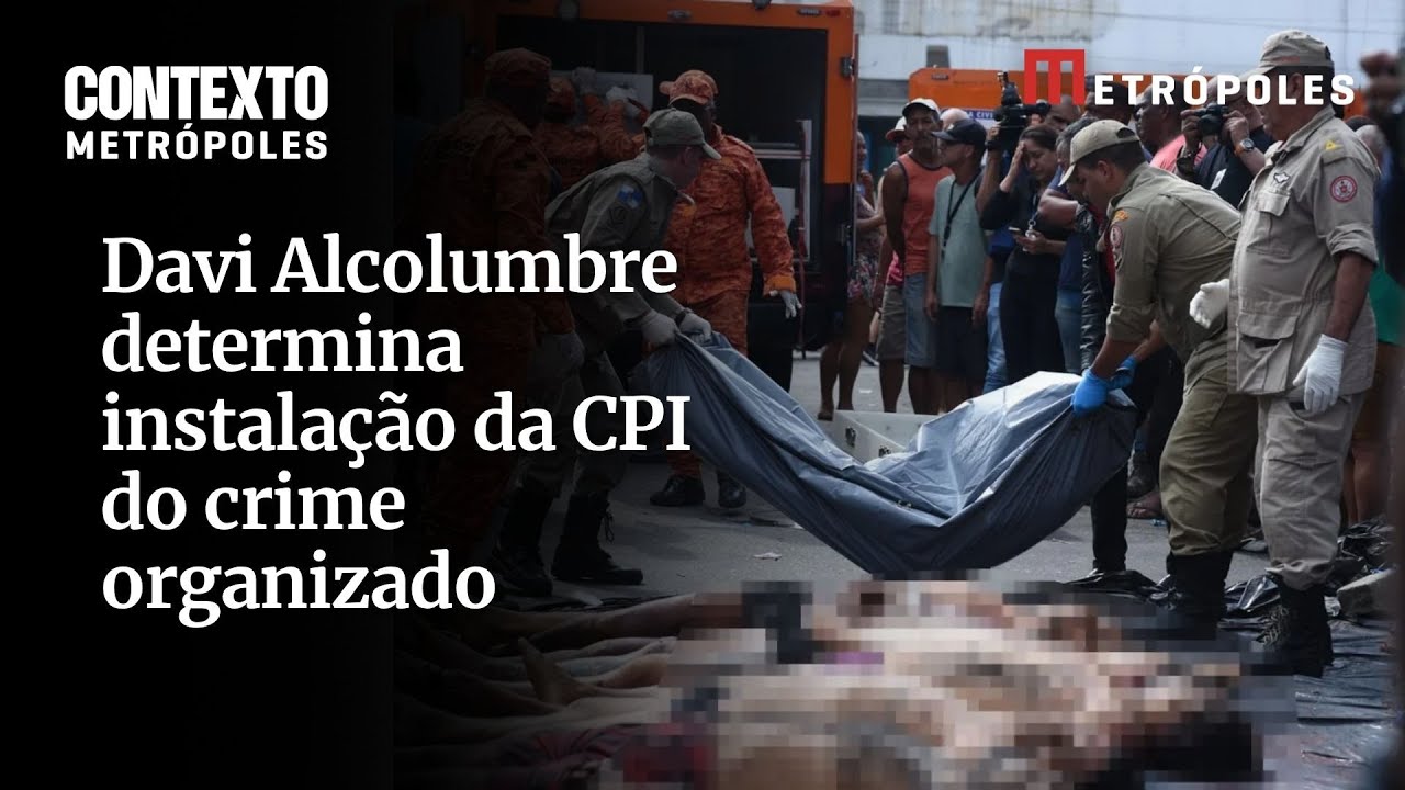 Após megaoperação no Rio Senado instalará CPI do Crime Organizado  TV Online Após megaoperação no Rio Senado instalará CPI do Crime Organizado