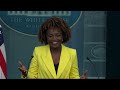 LIVE: White House briefing with Karine Jean-Pierre  - 49:19 min - News - Video