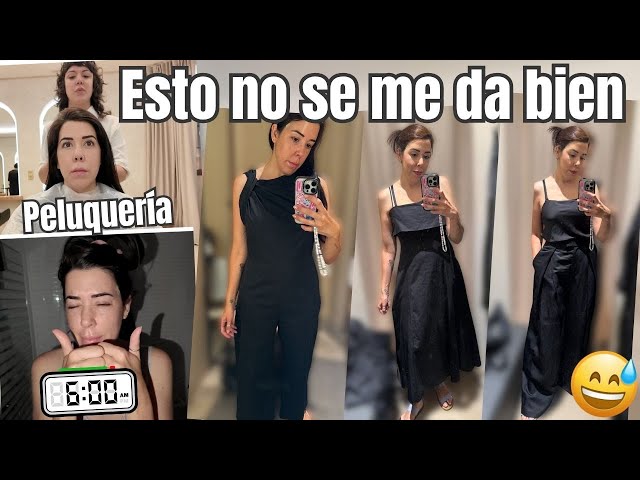 Buscando ROPA para un evento... y FRACASANDO en el intento 💔 | Día de PELUQUERÍA