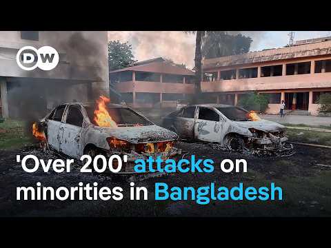 India arrests tens of Bangladeshis as new govt says it is 'deeply concerned' about attacks | DW News