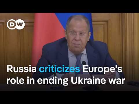 Russia: Ukraine peace talks going 'nowhere' without them at the table | DW News