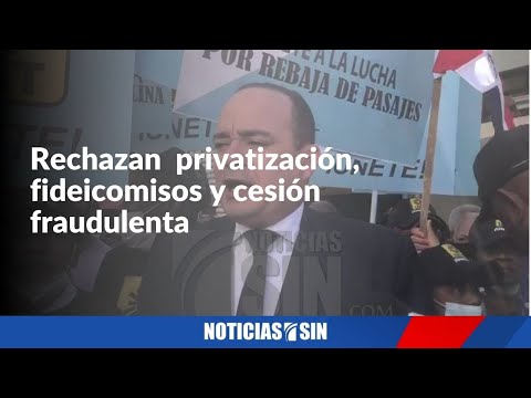 Fundación rechaza privatización y fideicomisos