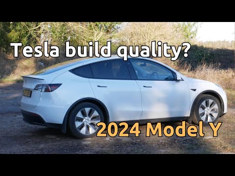 How bad is Tesla build quality? A look at a new 2024 Model Y.