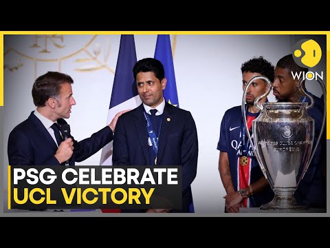 Macron Honours European Champions Paris Saint-Germain | WION