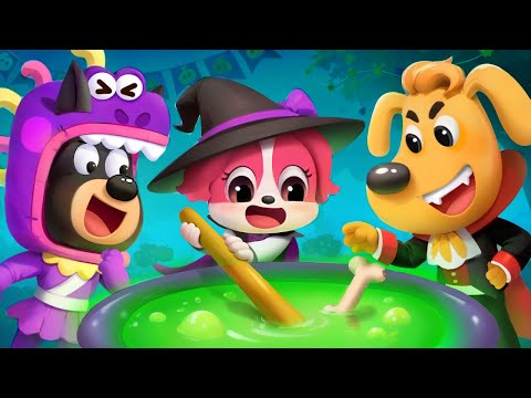 ?LIVE | Trick or Treat? ?? | Halloween Cartoon | Kids Cartoons | Sheriff Labrador | BabyBus