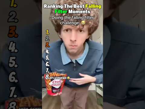 トレンド創作の動画サムネイル - Ranking The Best Falling Filter Moments 😂