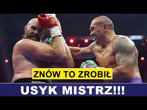 USYK MISTRZ❗ZNÓW TO ZROBIŁ!