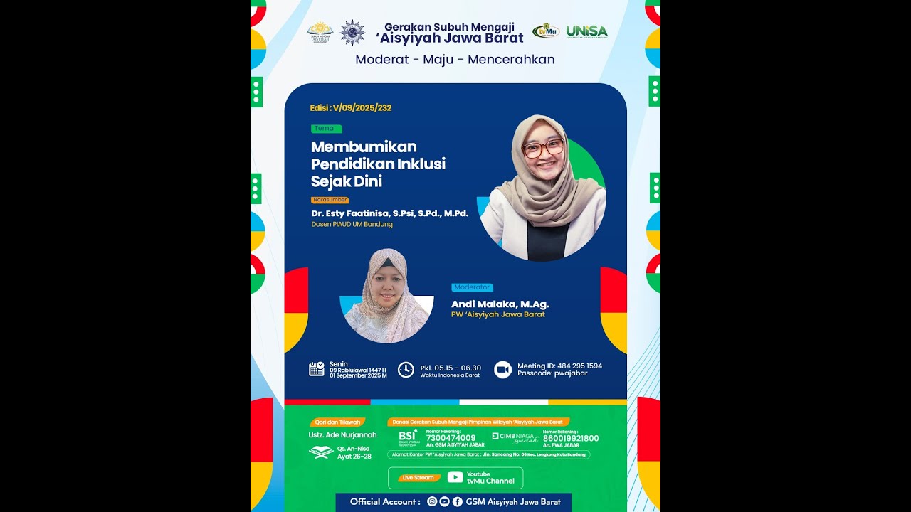 GSM | Membumikan Pendidikan Inklusi Sejak Dini - MuhammadiyahNews.com