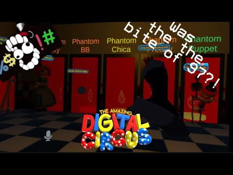 The amazing digital circus are traped in fnaf