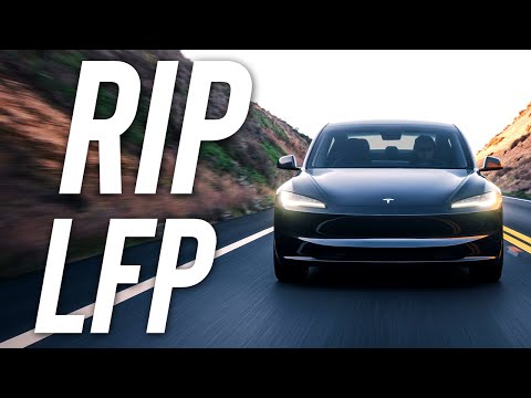 Tesla Ends Production of LFP Model 3 😞