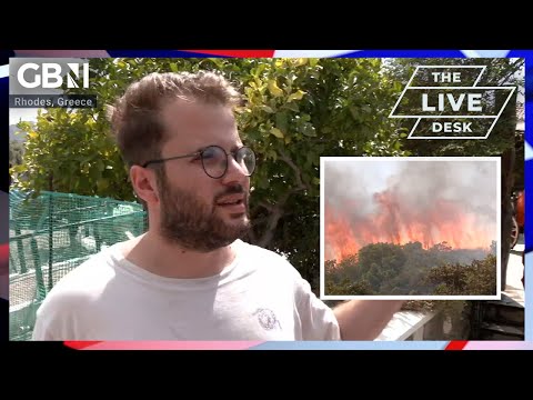 'We are here with everything!' | Greek volunteer on the fight to protect his home from wildfires