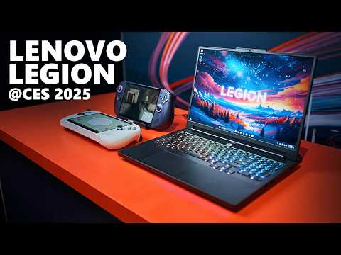 SteamOS vs. Windows and a very different Lenovo Legion Pro 7i 2025 – Lenovo @CES2025