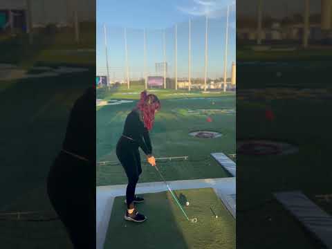 #topgolf #fun with my #cute #wife #pga #golf #shorts #LA #vacation #fun #golfplayer #golfshorts