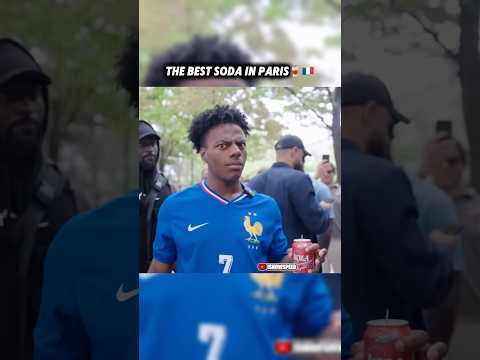 Speed tasted the best soda in Paris🇫🇷🥤#ishowspeed #paris #france #shorts