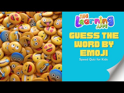 Guess the Word by Emoji | Learn with Fun | TheLearningApps.com