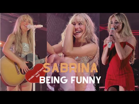 Sabrina Carpenter being the funniest at emails i cant send tour