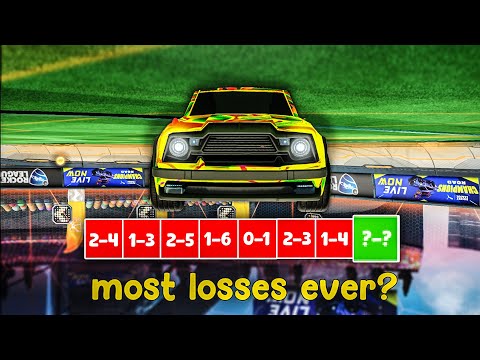 WORST Losing Streak Ever in Rocket League?