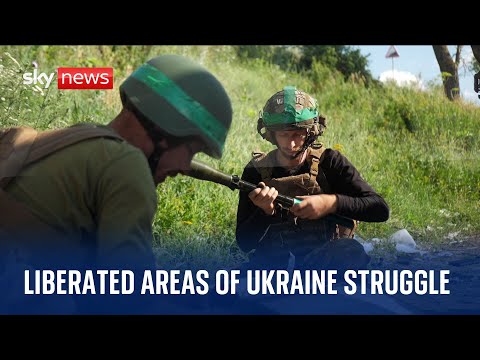 Ukraine War: How liberated areas continue to struggle