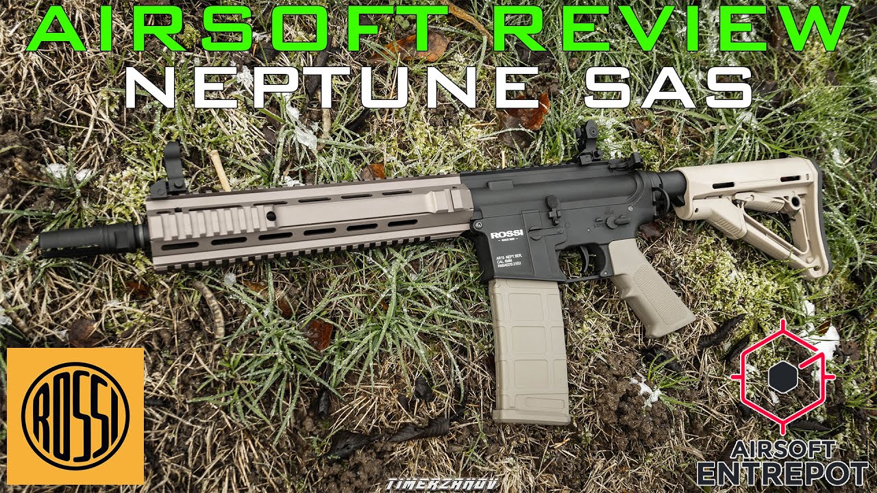 Airsoft Review #222 Rossi Neptune SAS (M4) AEG (Airsoft Entrepot) [FR]