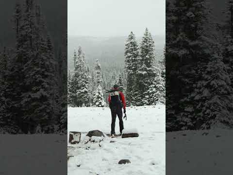 The Canadian Rockies – Snow in June #mountains #canada #backpacking  #travel