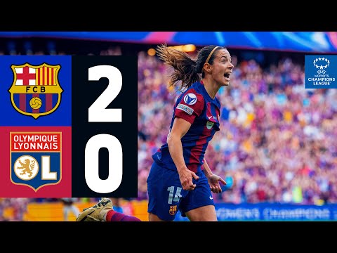 FC BARCELONA 2 vs 0 OLYMPIQUE LYON | UEFA WOMEN'S CHAMPIONS LEAGUE I HIGHLIGHTS 🔵🔴