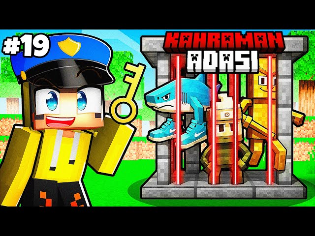 ÇOK GİZLİ Sığınak İnşa Edip İTALİAN BRAİNROTLARI Hapsettim! #19 ⛓️ | Minecraft Kahraman Adası