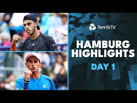 Cerundolo Plays Comesana, Arnaldi, Altmaier & Marterer Feature | Hamburg 2024 Day 1 Highlights