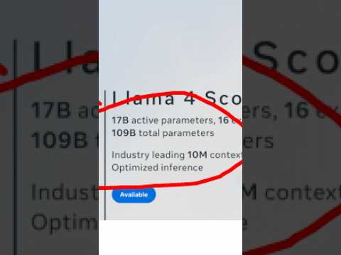 Meta is in BIG Trouble with Llama 4 💻🦙