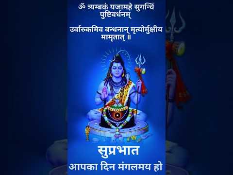 ✨💫Mahamrityunjaya Mantra#mindrelaxing #meditaton #bhajan #bhakti #shiva #bhole #mantra #hindu #love