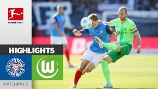 Set Piece Masterclass! | Holstein Kiel — VfL Wolfsburg 0-2 | Highlights | MD2 – Bundesliga 24/25