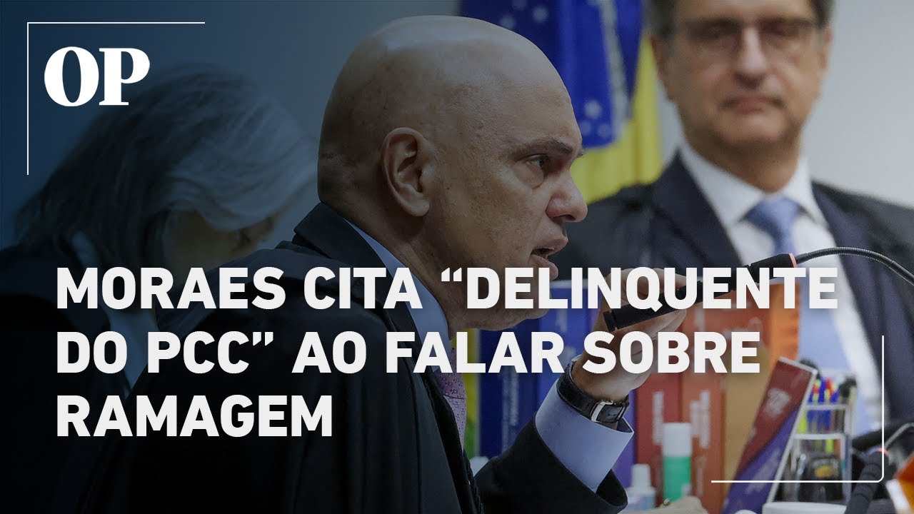 Moraes Mensagens eram de ex diretor da Abin para Bolsonaro não de delinquente do PCC