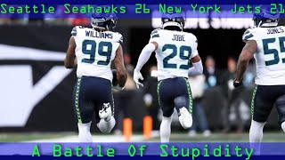 Seattle Seahawks 26 New York Jets 21: Among the stupidest games in the history of the NFL