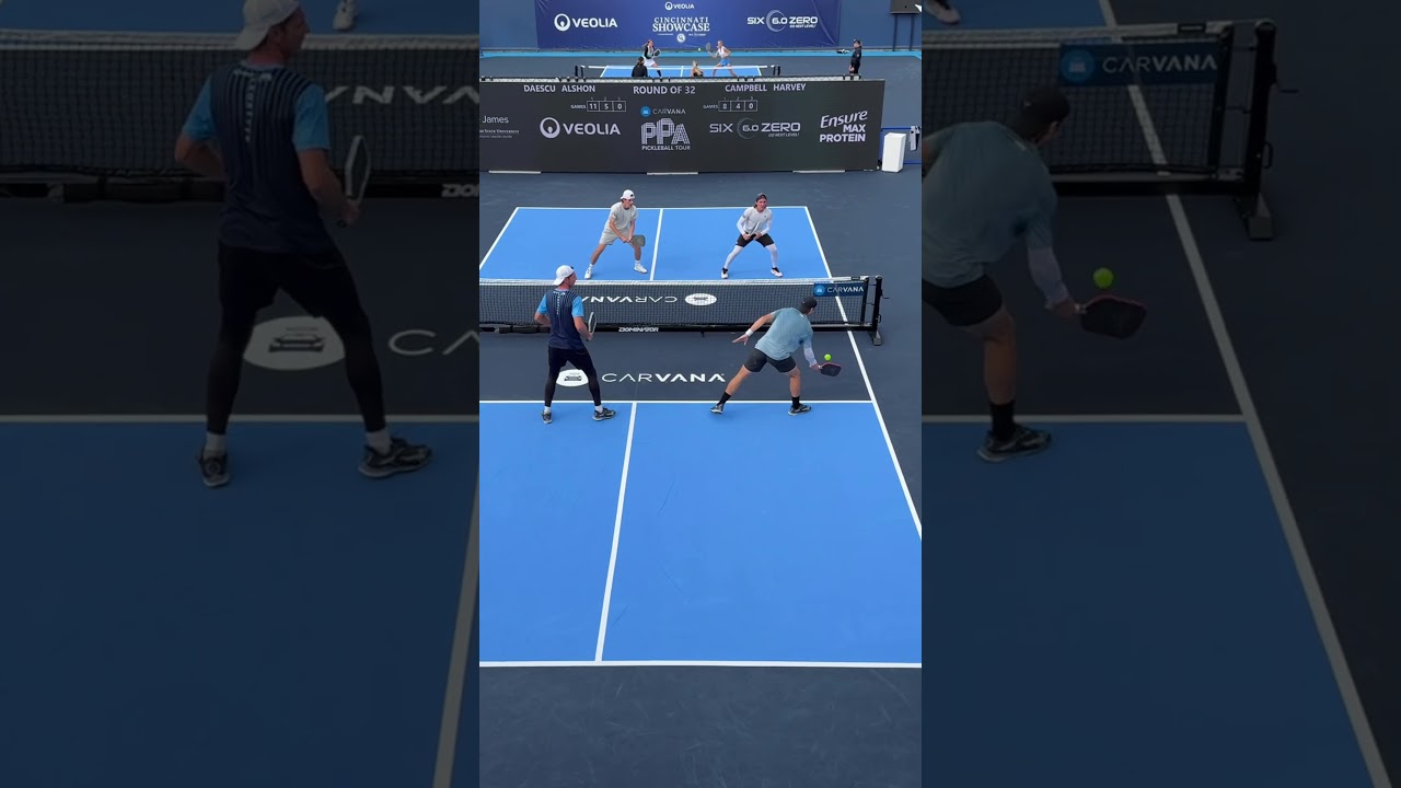 Alshon and Daescu are a top pickleball team for a reason 🔥