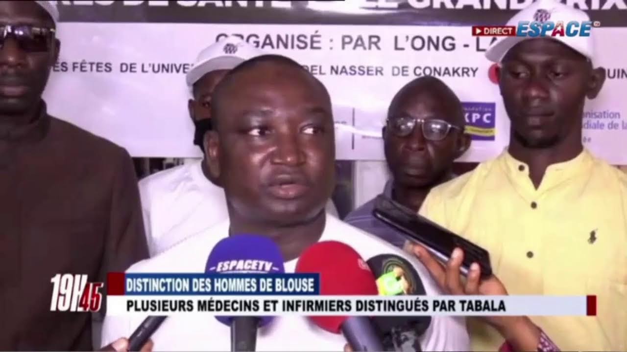 🔴 Direct sur Espace Tv Guinée - Le JT du 18 Juin 2022 - Edition de 19 Heures 45.